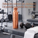 Gourde en Cuivre – Aura Cuivre | L’Eau Purifiée par le Cuivre