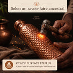 Gourde en Cuivre – Aura Cuivre | L’Eau Purifiée par le Cuivre